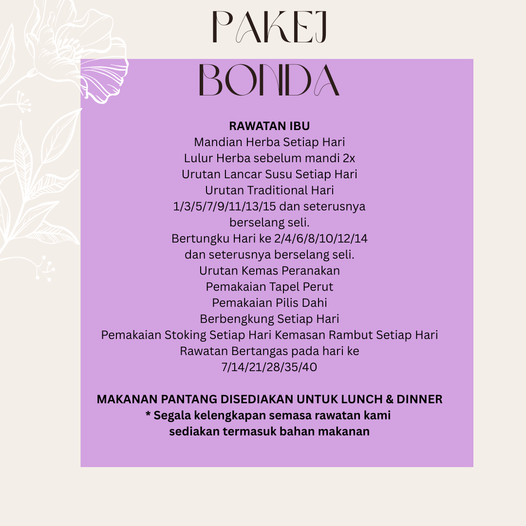 PAKEJ BONDA 2025