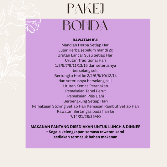 PAKEJ BONDA 2025